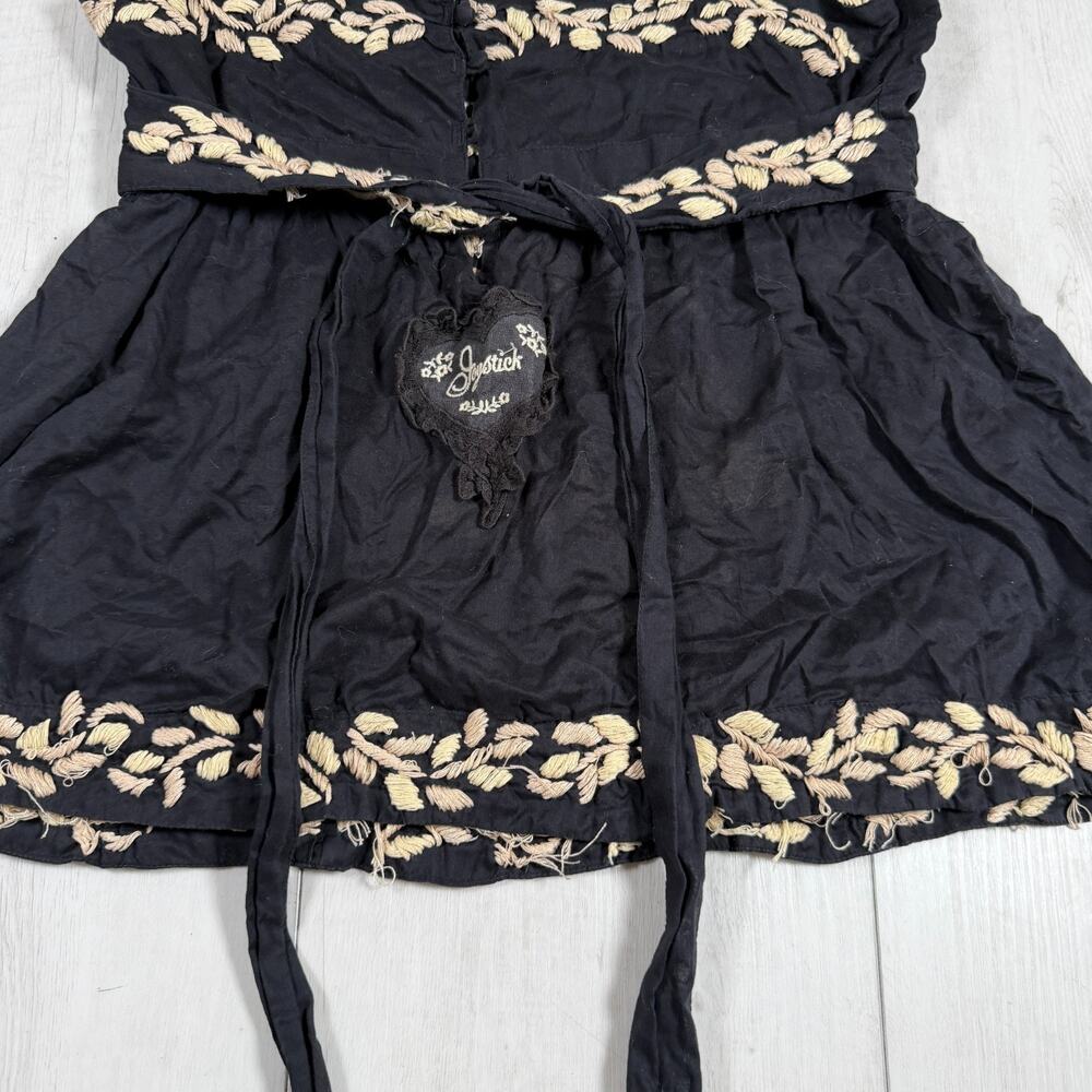 Johnny Was Joystick Boho Cami Top Large Festival Embroidered Floral Romantic - Picture 6 of 9